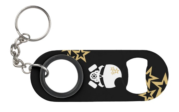 Thumbnail: Hashaholik Stainless Steel Bottle Opener Key Chain