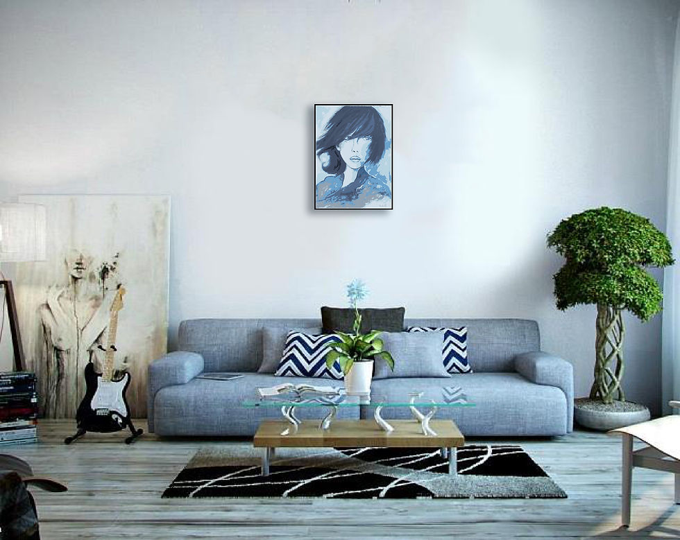 Miniature : Béa BEALAFF-GIROTTO  - La fille aux cheveux noirs