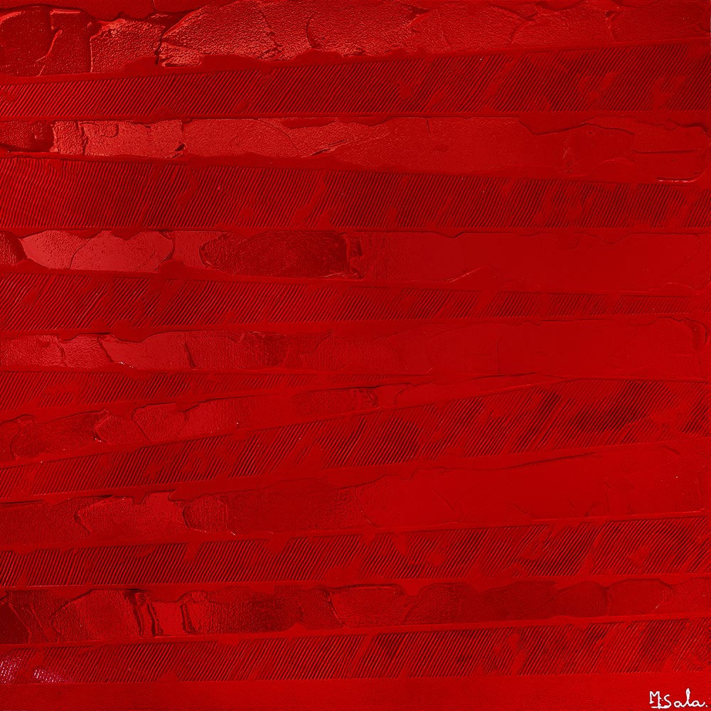 Michèle SALA - Frivolité rouge