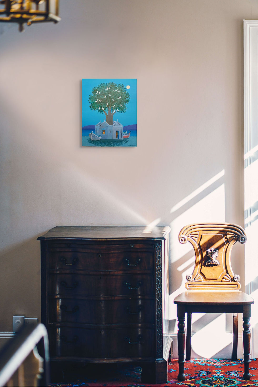 Miniature : Peinture de Jean-Pierre LORAND - L'arbre de paix