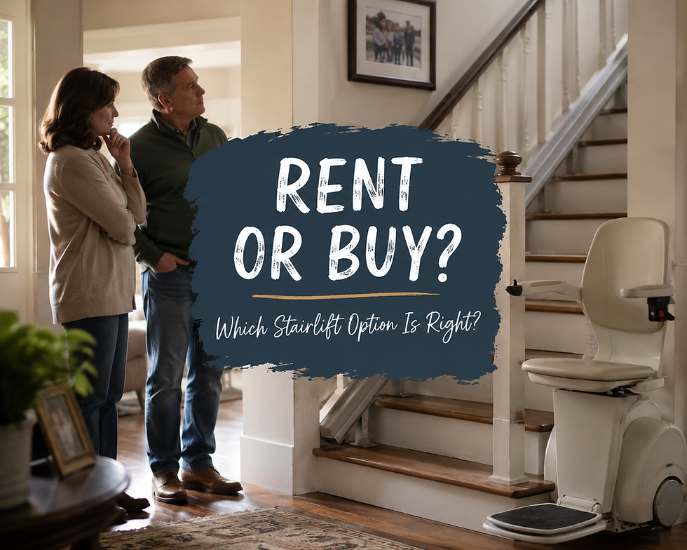Stairlift Rentals vs. Purchase: Which Option Makes Sense for Your Family?
