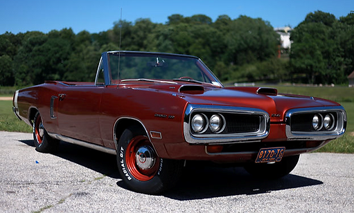 1970 Dodge Coronet 500 Convertible Front View.png