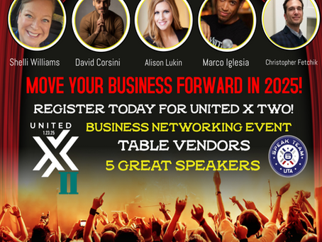 Speaker Lineup for UNITED X TWO is announced!