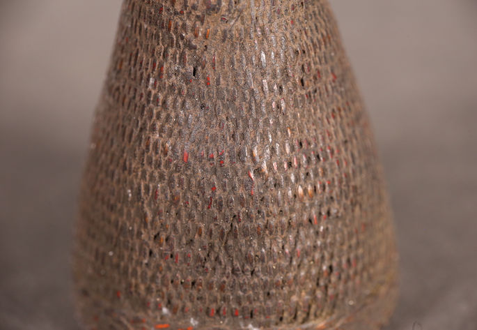 A closer look at the tabayag’s body constructed using the coiling method