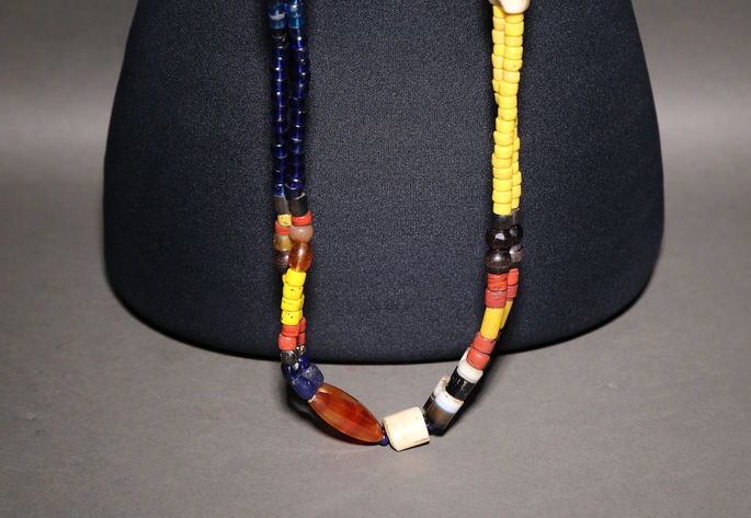 The yellow beads symbolises prosperity