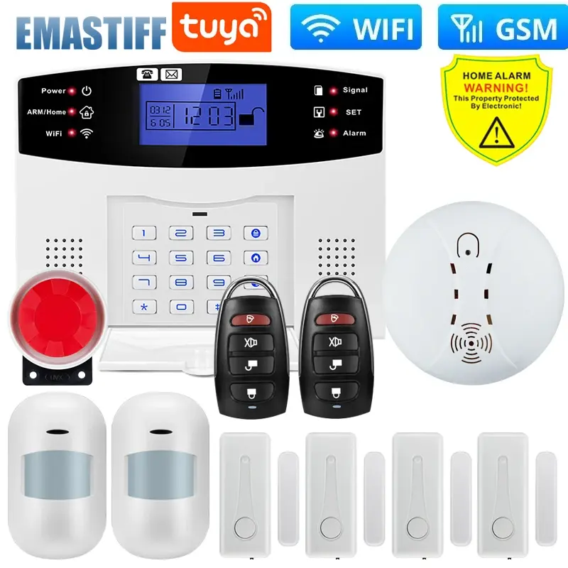 Thumbnail: Choix d'emsemble de système de sécurité WiFi GSM