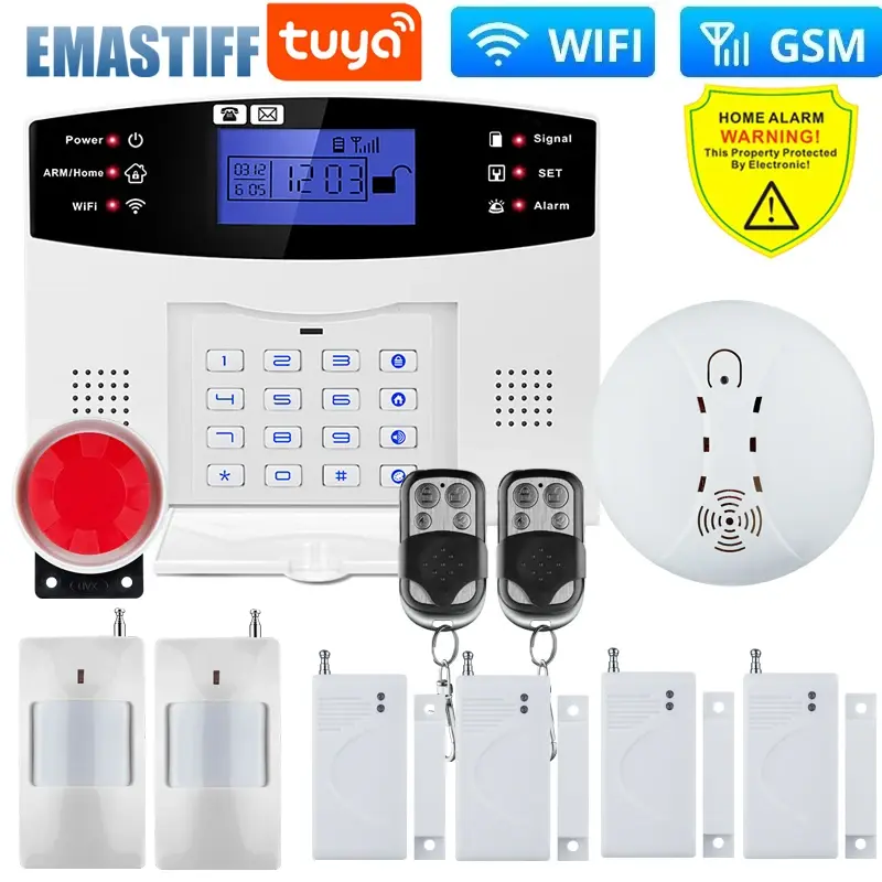Thumbnail: Choix d'emsemble de système de sécurité WiFi GSM