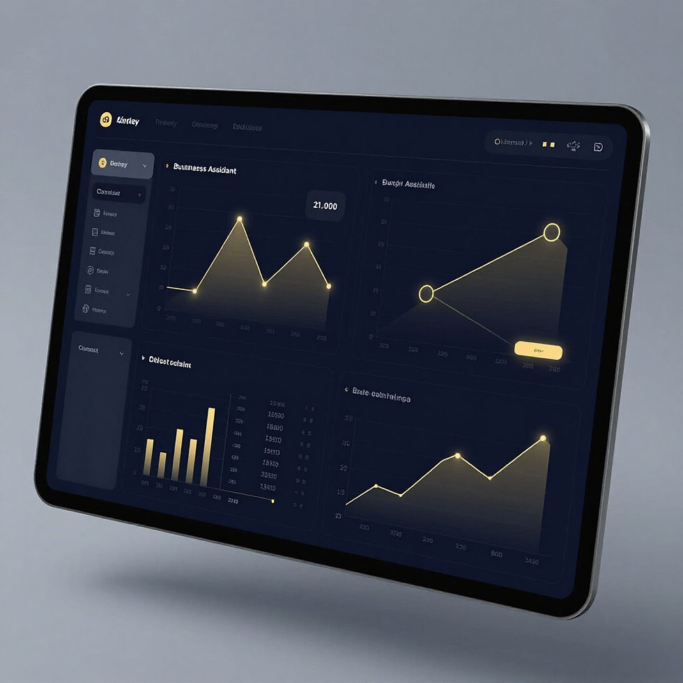 Voice-powered AI dashboard