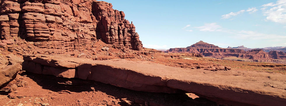 Northern Lockhart Basin section of the Utah BDR near Moab