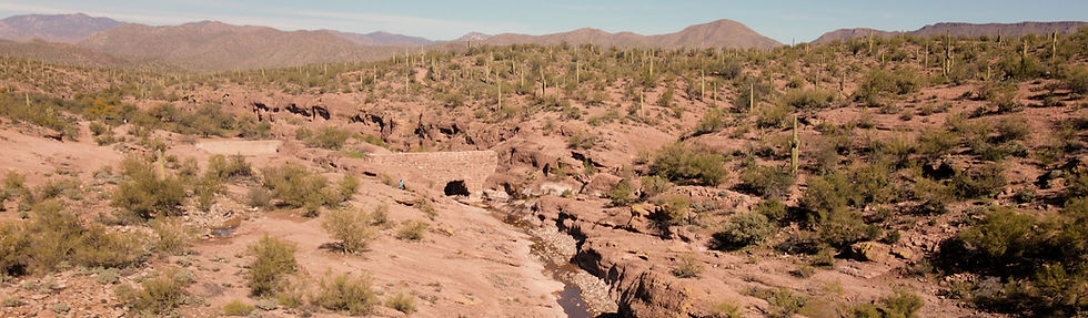 Old China Dam on Rich Gulch near Cow Creek