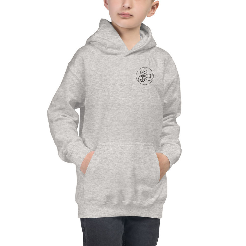 Thumbnail: Kids Blameless Embroidered Hoodie