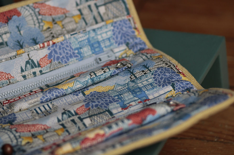 Thumbnail: Beautifully Made Jewellery Rolls in a Variety of Fabrics