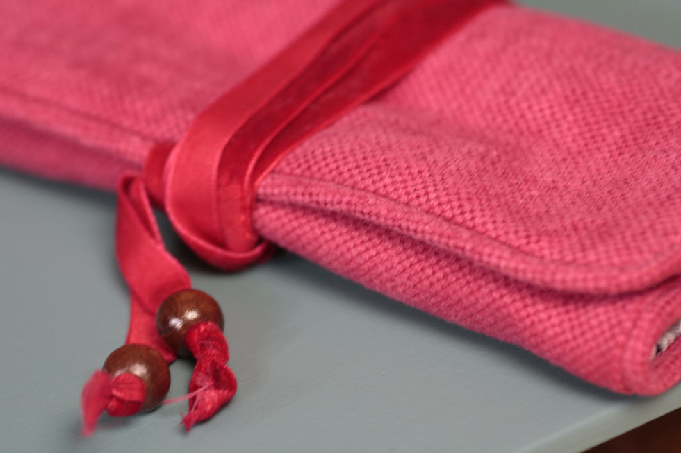 Thumbnail: Beautifully Made Jewellery rolls in a Variety of Fabrics