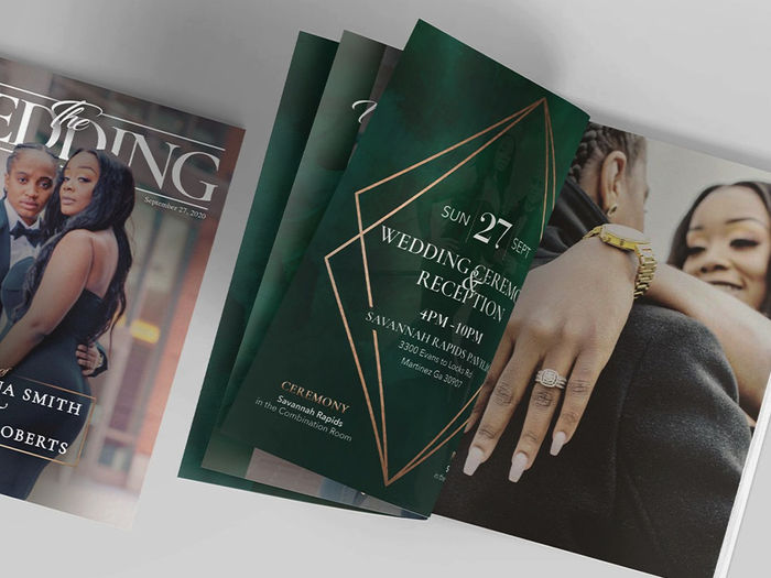 Wedding Magazine and program
