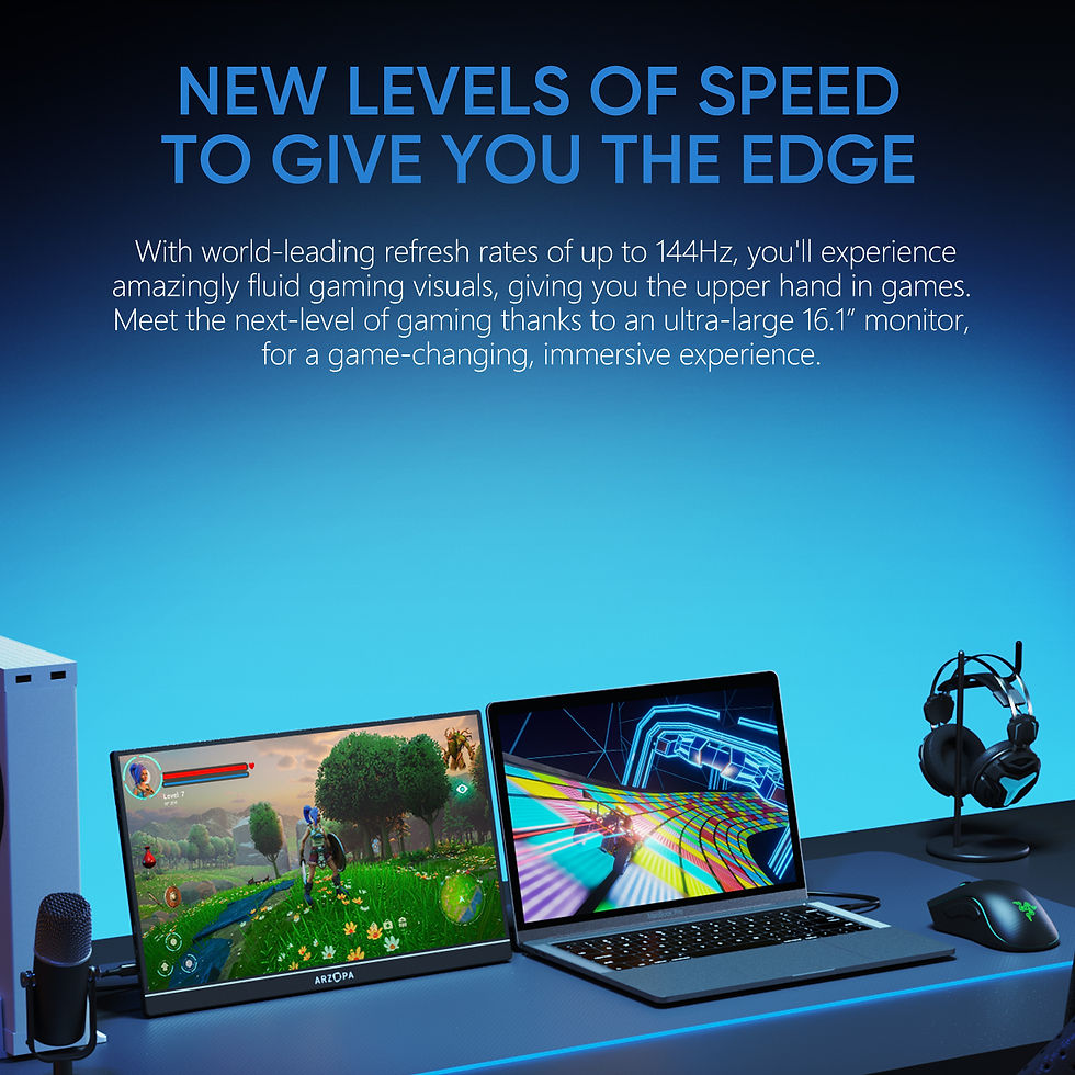 Thumbnail: Arzopa 144Hz portable monitor