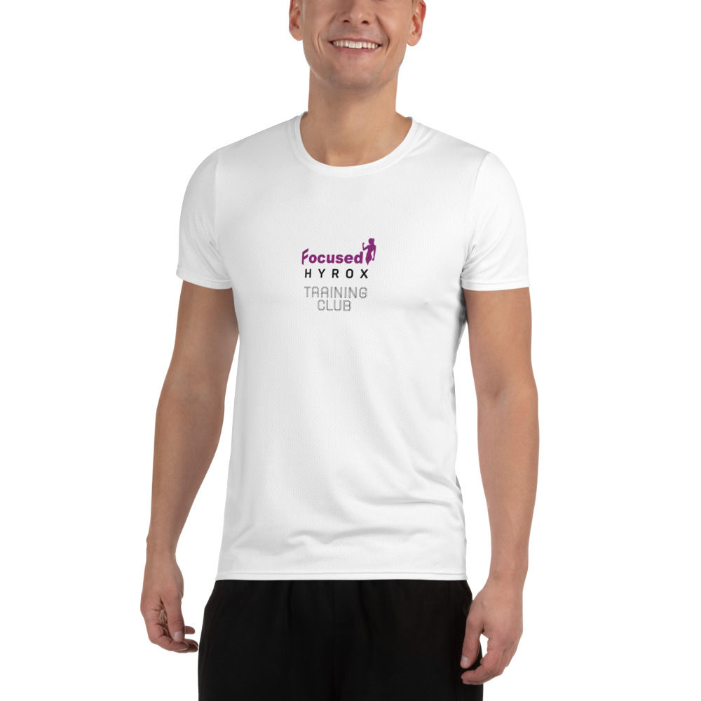 Men's Athletic Hyrox White Tee