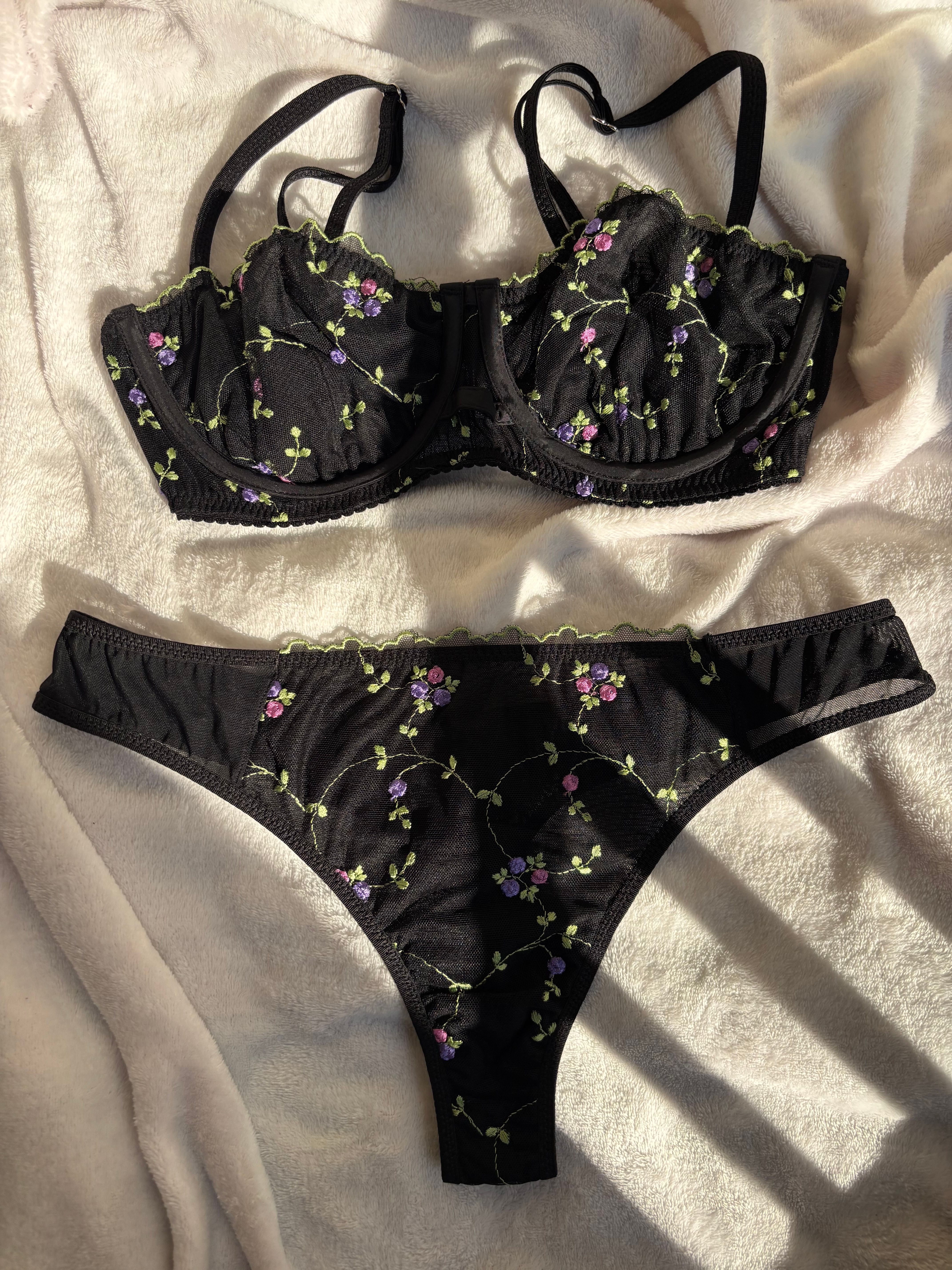Noir Set Reggiseno e Mutanda