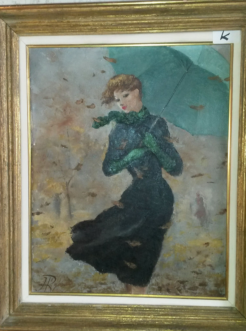 "Dama en el viento"