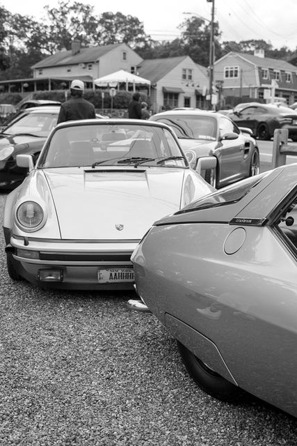Cars at Hayfields, North Salem 