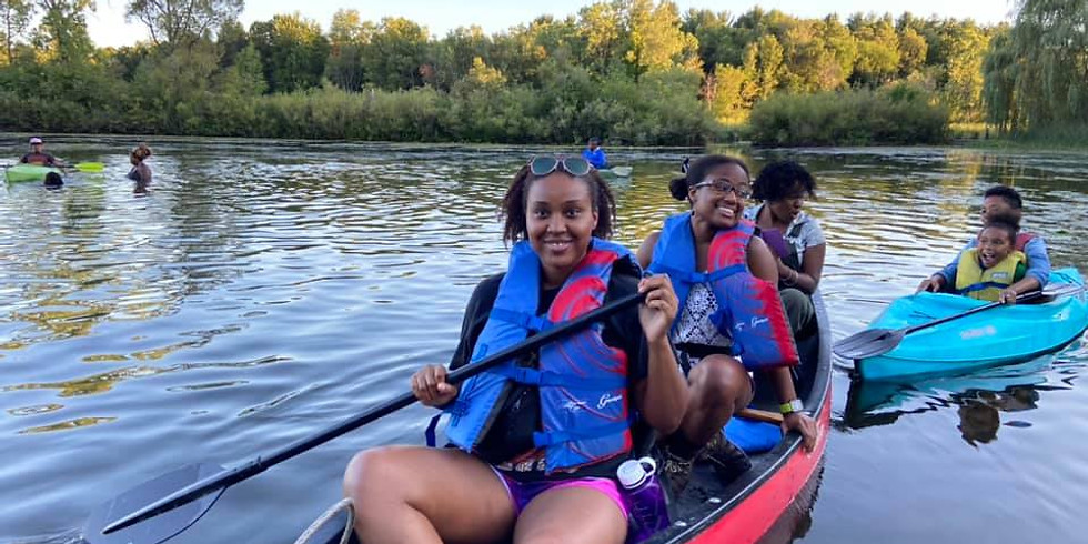 Browns, Blacks and Kayaks!
