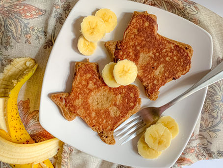 Texas-Shaped Pancakes are always a GREAT IDEA!