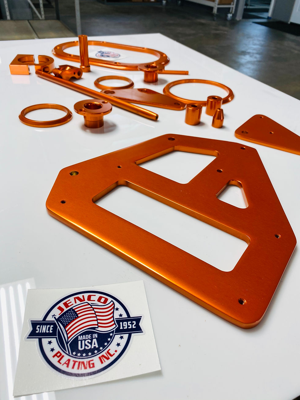 Custom Orange Anodize