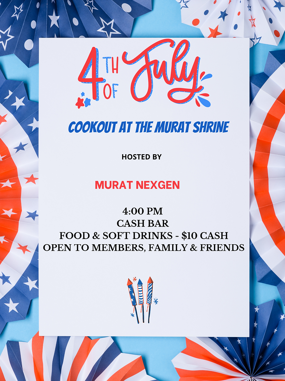 4th of July Cookout Hosted By Murat NexGen 