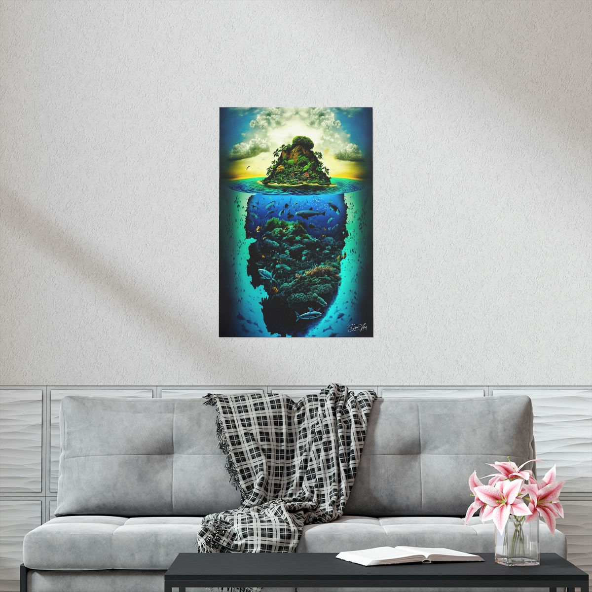 Underwater Dream life - Premium Matte Vertical Poster