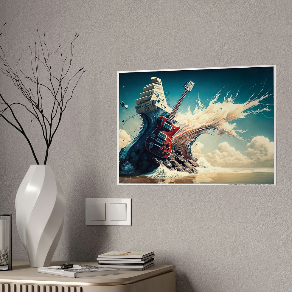 Rock Out loud - Gloss Poster