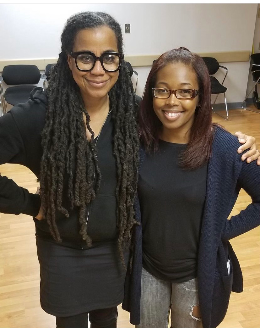 With playwright Suzan-Lori Parks
