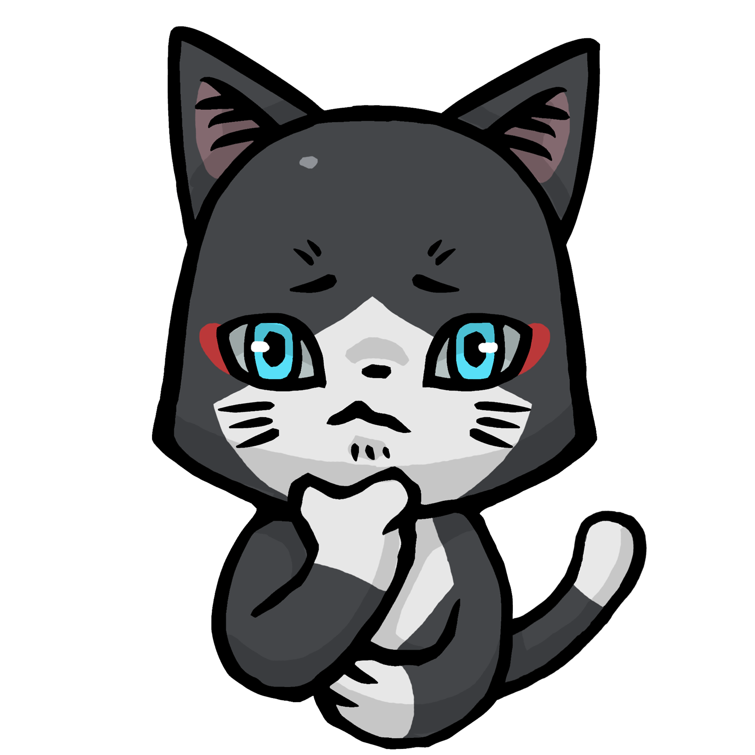 思い悩むトワのイラスト