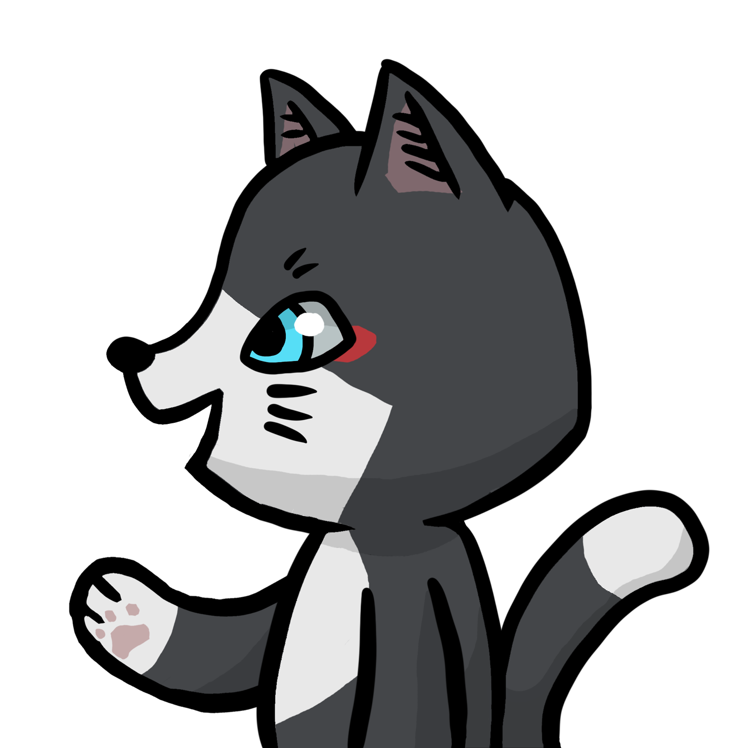 楽しく話すトワのイラスト