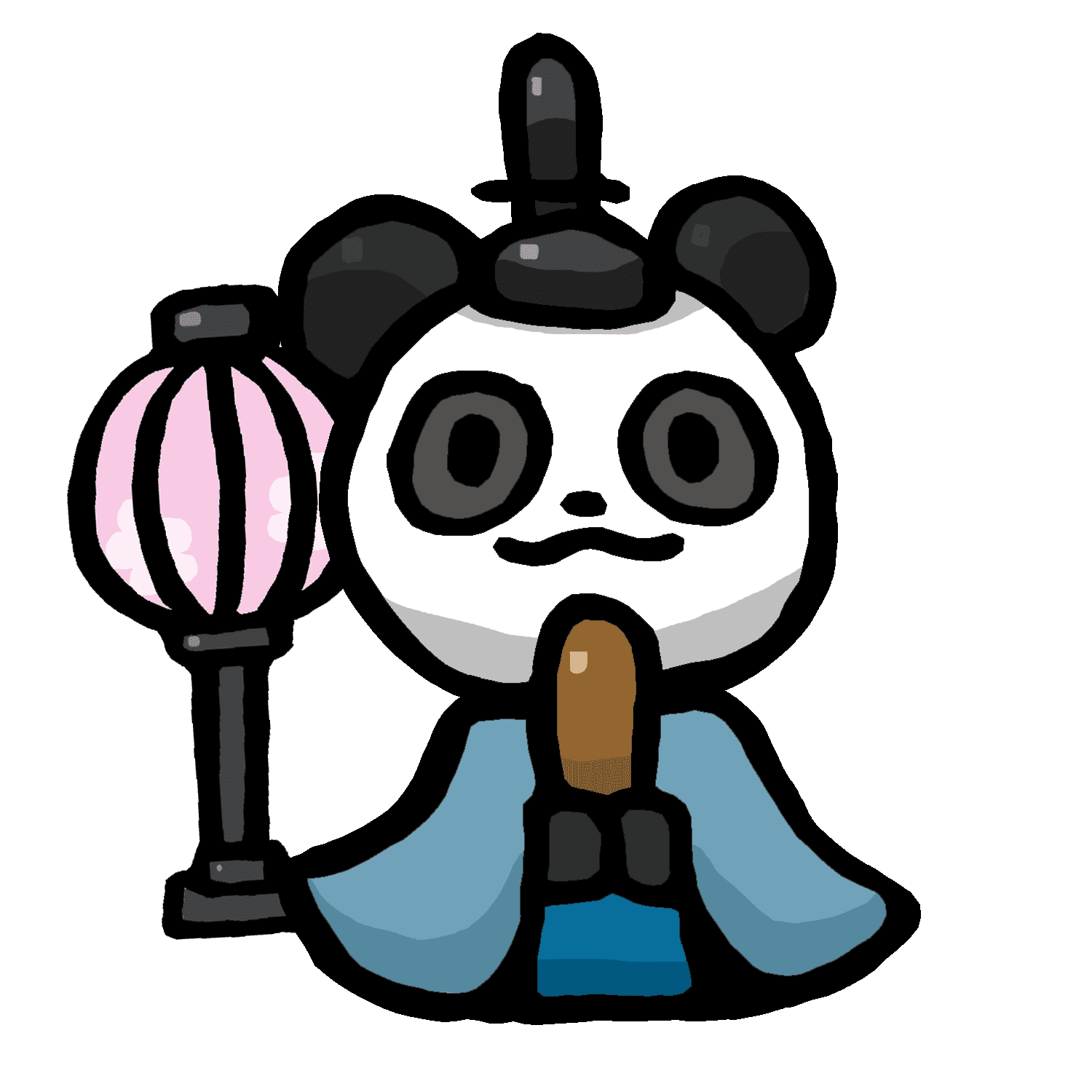 男雛になったリーリーのイラスト