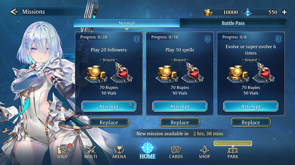 The dailies are a little bit too much for too little!