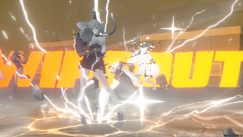 This wipeout battle end frame from Zenless Zone Zero made me want to talk about today's experience.