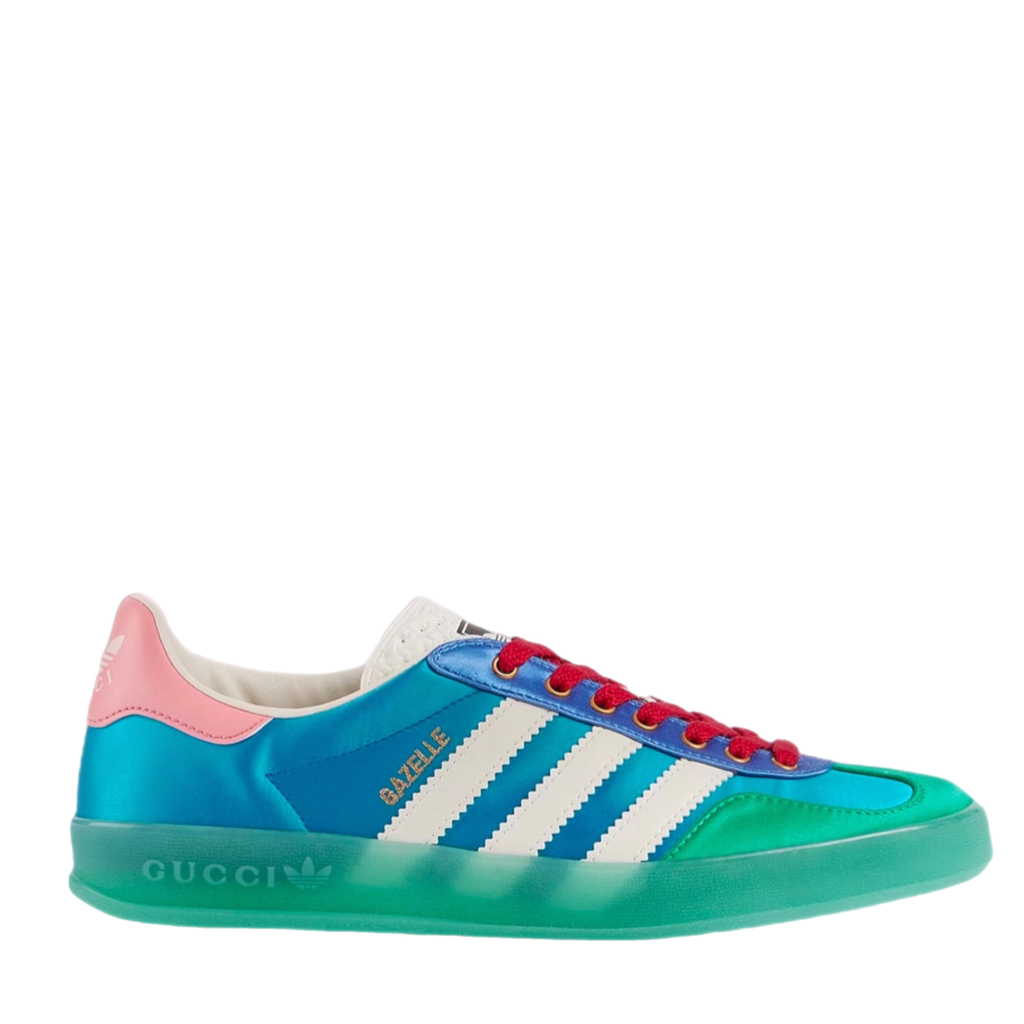 adidas x Gucci Gazelle 'Light Blue Silk'