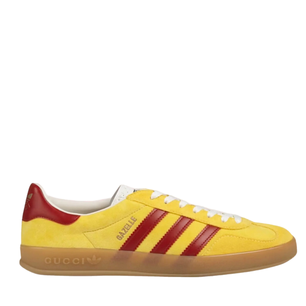 adidas x Gucci Gazelle 'Yellow Velvet'