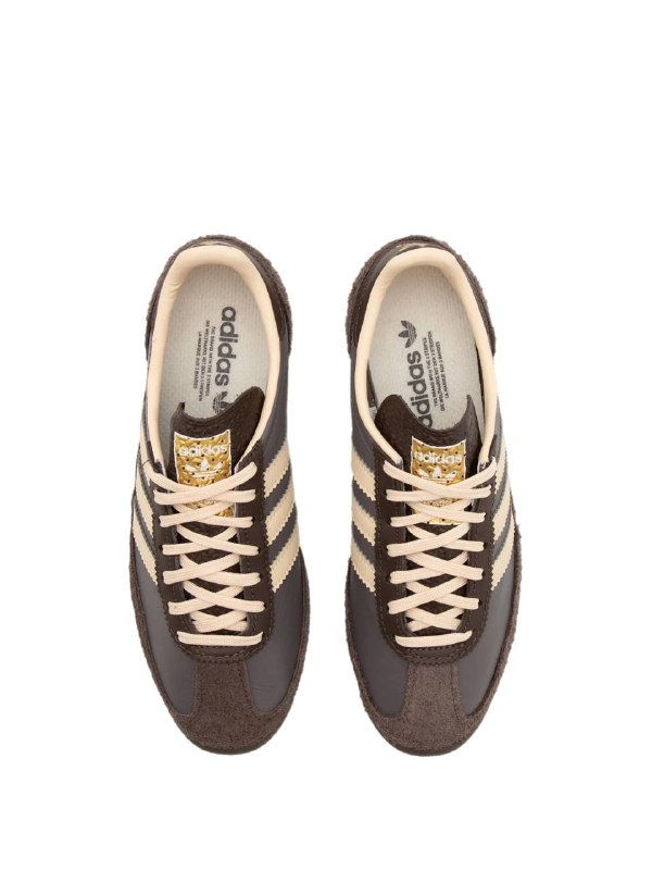 Thumbnail: Adidas Originals SL 72  OG trainers in brown and cream