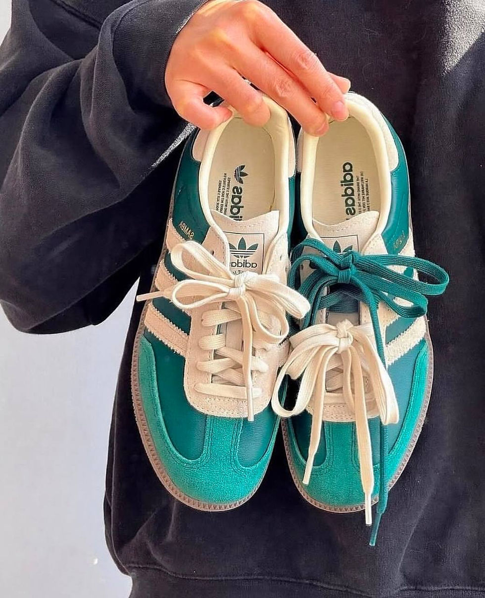 Thumbnail: Adidas Samba OG "Collegiate Green/Cream White/Gum"