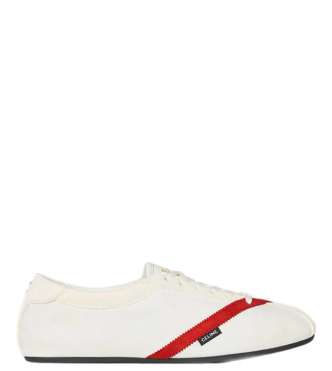 Celine Flat Sneaker “White Red”