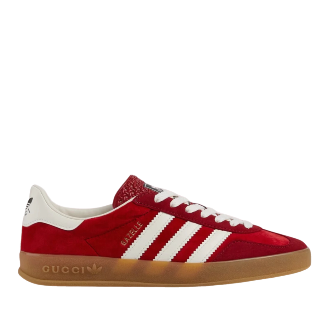 adidas x Gucci Gazelle 'Red Velvet'