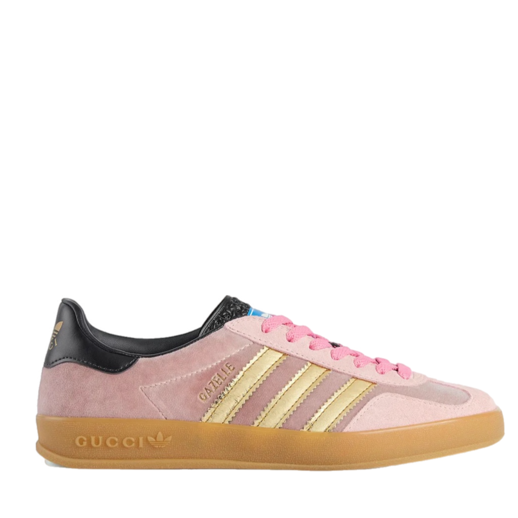 adidas x Gucci Gazelle 'Pink Velvet'