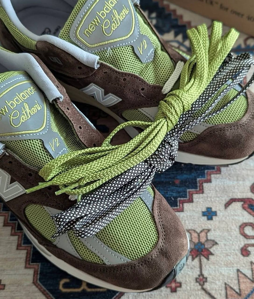 Thumbnail: New Balance 991v2 MiUK Daniëlle Cathari x Kith Reverse Matcha