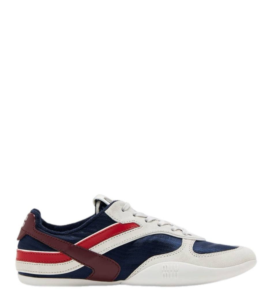 Miu Miu Gymnasium leather-trimmed