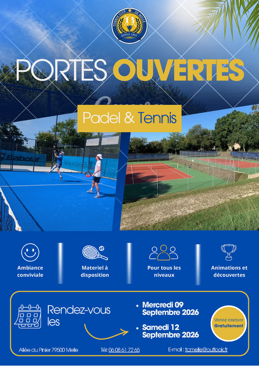 Portes ouvertes Septembre 2026