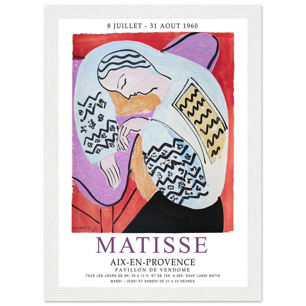 Thumbnail: Henri Matisse the Dream - Aix-En-Provence Exhibition Poster