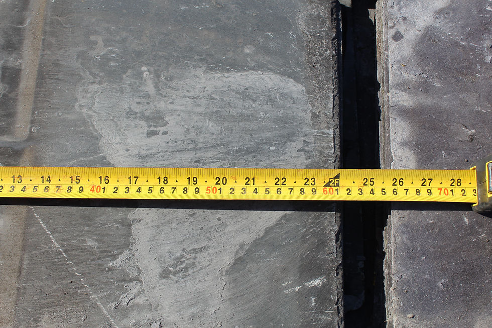 Thumbnail: 24" x 14" Princess Bangor Blue / Grey Reclaimed Welsh Roof Slates