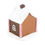 Thumbnail: Pink Gingerbread House Incense Cone Burner