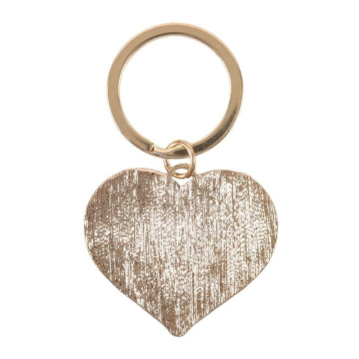 Thumbnail: Pair of Soul Sisters Love Heart Keyrings