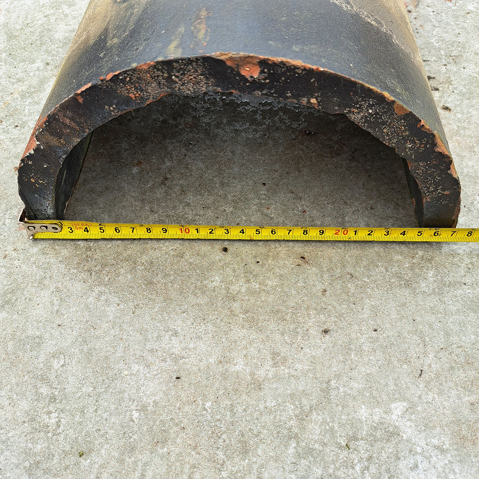 Thumbnail: Reclaimed Ridge Tile